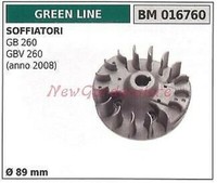 Magnetisches Schwungrad Green Line GebläSe Gb 260 Gbv 260 Ø89Mm 016760