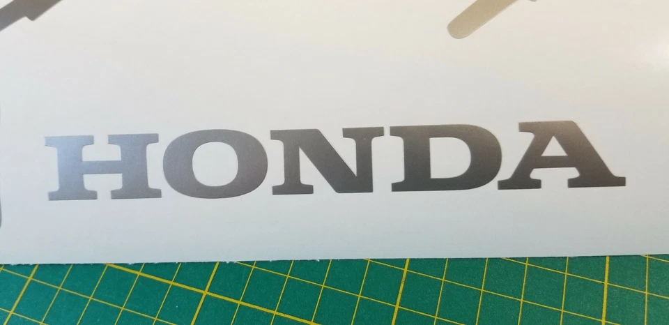 Juego de calcomanías Honda. 6 piezas. Civic Accord Integra CRX CRZ CRV. ¡Se puede personalizar! Foto 4 de 4