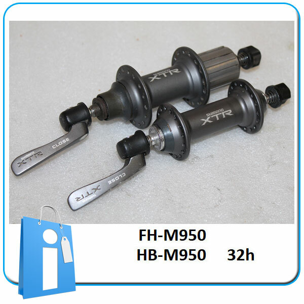 SHIMANO XTR FH-M950 32H 新品未使用！ シマノ SHIMANO XTR HB-M950 32H 100mm FH-M950 9速 135mm 純正