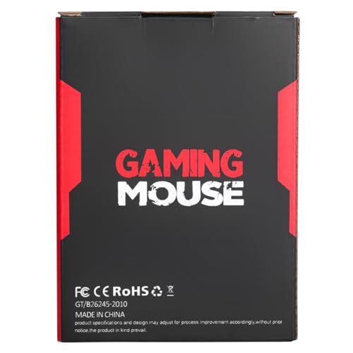 Wired Gaming Mouse Honeycomb RGB Backlit 6 Buttons PC Laptop Ergonomic Mice - Picture 9 of 10