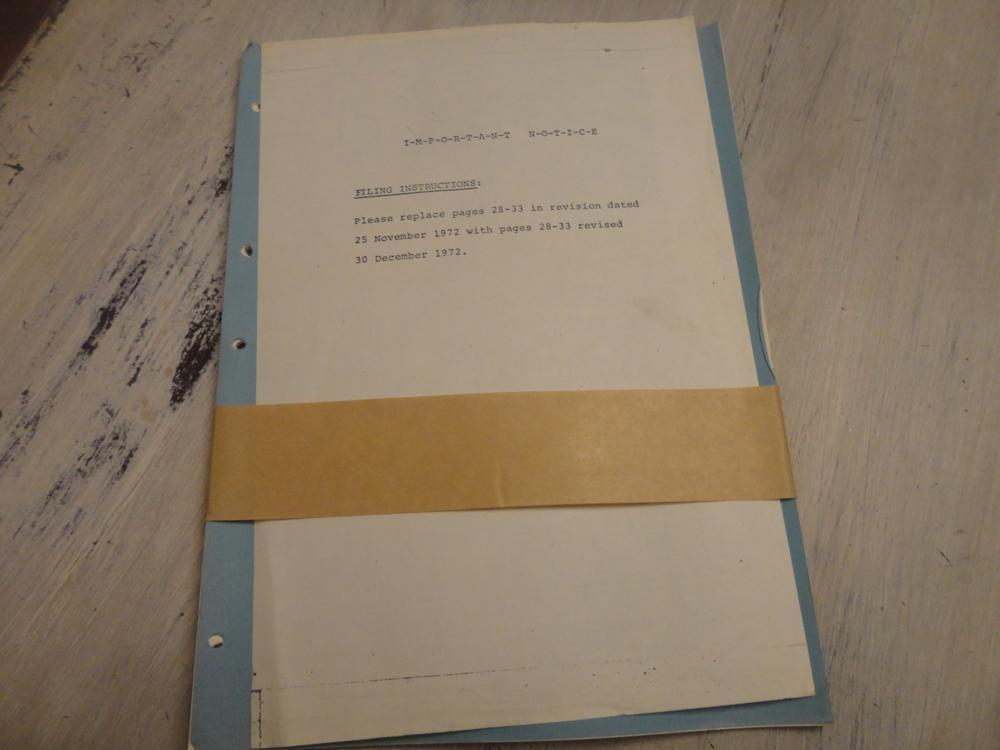 NOS OEM FACTORY 1973 KAWASAKI H1 D PARTS CATALOG MANUAL 99997-601