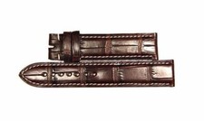 EBERHARD cinturino 20mm MARRONE 019 31041 CHRONO 4 30059 31041 31042 31043 31142