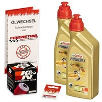 Yamaha Raptor 660 (Yfm 660 R), 01-05, AM01W, Castrol Power1 10W40 ÖL, K&N Filter
