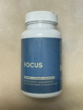 FOCUS High Level 60 Capsules Caffeing L-Theanine Magnesium 4/26