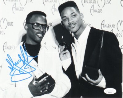 DJ Jazzy Jeff Fresh Prince of Bel Air Signed 8x10 Photo JSA Will Smith C 