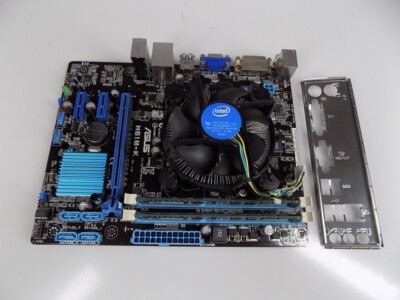 Motherboard CPU RAM Retro Bundle: Asus H61M-K rev 1.03 + Intel I3 3250 + 2x4gb DDR3