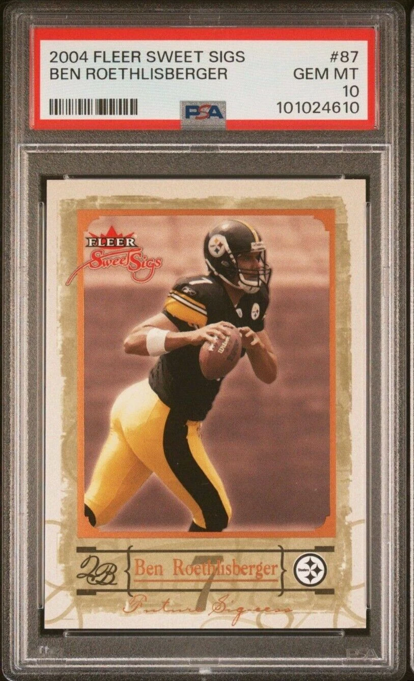Ben Roethlisberger Fleer Sweet Sigs #87 Base