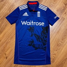 England 2015 Cricket Shirt Jersey Adidas Size S/M