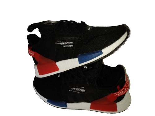 Adidas NMD_R1 V2 J Low GS Sport-Laufschuhe SCHWARZ GW3553 GRÖSSE 7Y - Bild 2 von 8