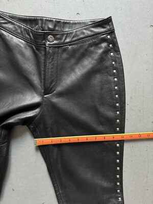 90s vintage Harley Davidson leather rivet studded biker motorcycle