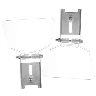 2 Pcs Bench Guard Grinder Eye Shield Desktop Protective Glasses Work Tomgue