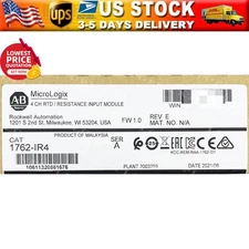 2022 New Sealed AB 1762-IR4 MicroLogix 1200 RTD Resistance Input Module