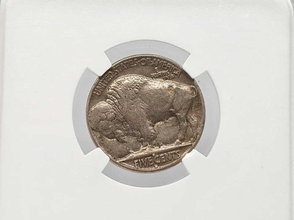 1929-D NGC XF45 Buffalo Nickel **Excellent Specimen** 28-037 - Image 3 of 4