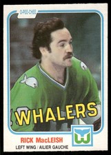 1981-82 O-Pee-Chee Rick MacLeish #133 Hartford Whalers