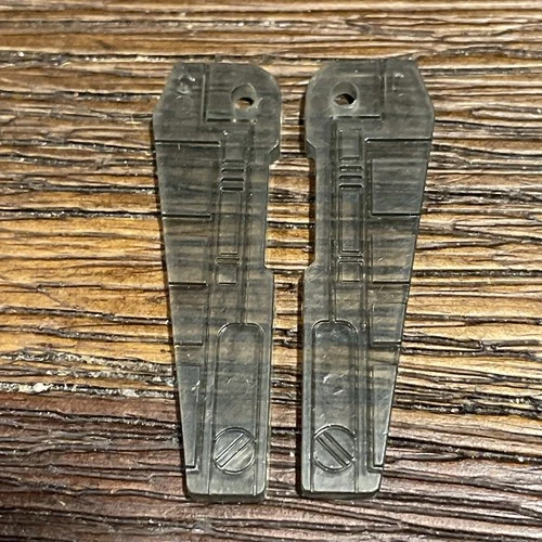 Vintage G1 Transformers WHEELJACK R+L Clear Wing Parts lot Hasbro Repair Set Lot