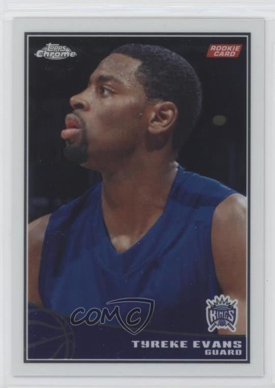 2009-10 Topps Chrome 389/999 Tyreke Evans #107 0sf1