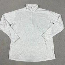 VTG Patagonia Pullover Top Mens XL Gray Capilene Base Layer 1/4 Zip Gorpcore