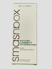 Smashbox Photo Finish Correct Anti-Redness Primer - 1 oz / 30 ml - New in Box