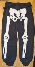 Mädchen Jogginghose Gr.98/104 H&M Schwarz Skelett 