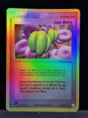 Pokemon TCG - Lum Berry 84/109 - Rubin und Saphir - Reverse Holo - LP