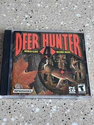 DEER HUNTER 4 World Class Record Bucks  PC CD-Rom Video Game