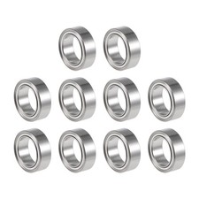 10pcs R168ZZ Deep Groove Ball Bearing 1/4"x3/8x1/8" Shielded Z2 Lever Bearings