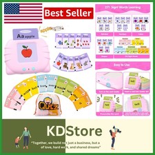 Engaging ABC Flash Cards with Rechargeable Reader - Perfect for Toddlers 2-6
