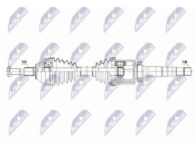 Original NTY Antriebswelle NPW-FR-180 für FORD USA