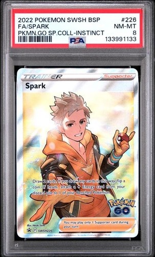 Spark graded PSA 8 for sale on eBay