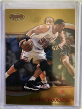 ALONZO MOURNING 1998-99 BOWMAN'S BEST #98 MIAMI HEAT