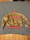 Vintage San Francisco 49ers Starter Jacket Men’s Size XL Authentic Satin Gold — photo 2