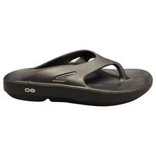 Oofos OOriginal Recovery Flip Flop Sandals Mens US M10/W12 Black Comfort Slip On
