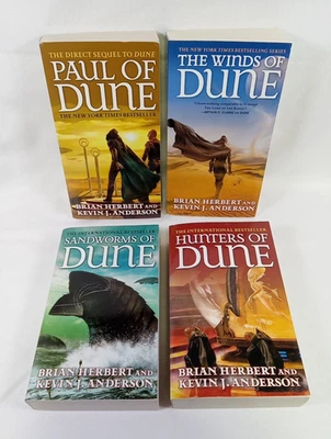 Lot of 4 - Dune Paperbacks By Brian Herbert & Kevin J Anderson - Image 1 of 4