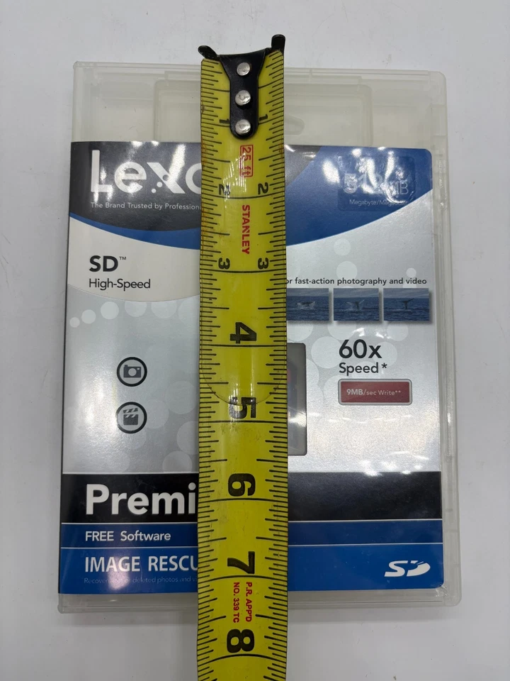 Lexar 512MB SD Card High-Speed Premium 60x for Digital Photography & Video - Image 4 of 4