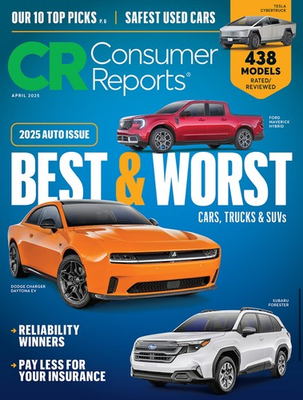 #ad Consumer Reports April 2025 Best amp; Worst Cars Trucks SUVs 2025 Auto Is... $61.44