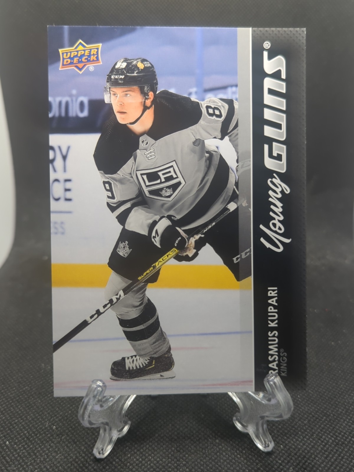 2021-22 Upper Deck Young Guns Rasmus Kupari Oversized Jumbo #242 LA Kings