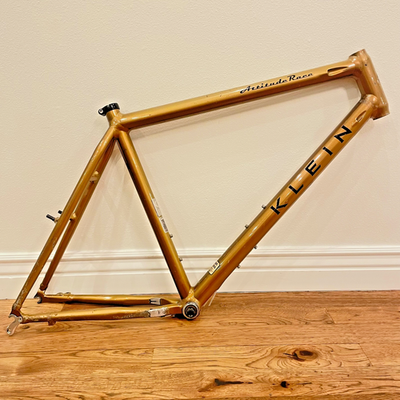 Vintage Klein Attitude Race Gold Mountain Bike Frame 21