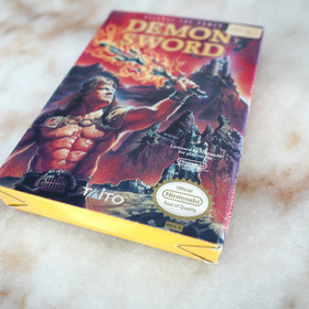 Nintendo NES DEMON SWORD CIB Complete