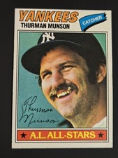 1977 Topps - Thurman Munson #170 -  New York Yankees