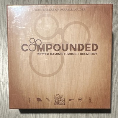 Greater Than Games Compounded Board Game Science Theme 2015 2-5 Players Ages 13+