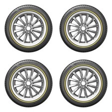 4 New Vogue Custom Built Radial Xiv Sct2 Whitegold 27565r18 116h Xl As Tires