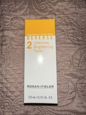 New Rodan + Fields REVERSE Step 2 Intensive Brightening Toner  4.2oz Sealed  NIB