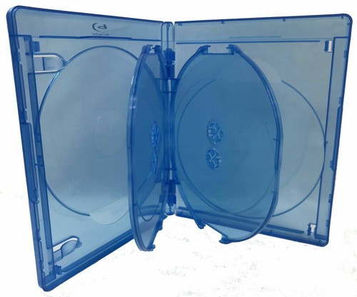 BLU RAY 4k DVD GAME CD Replacement CASE Single Double Triple 1,2,3,4,5 Disc USED - Imagen 5 de 27