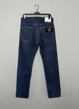 Men's Stone Island Cotton Denim Pants Jeans Trousers Navy Blue Size 31