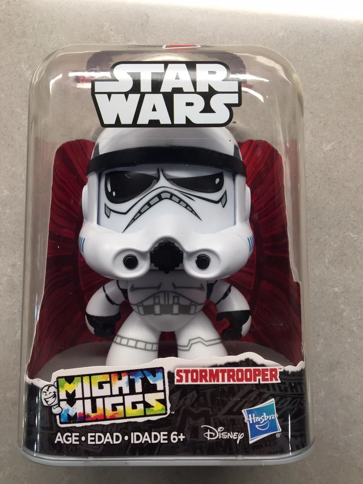 Disney Star Wars Mighty Muggs STORMTROOPER Action Figure #13 Hasbro Brand New - Image 2 of 4