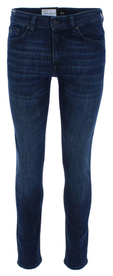 HUGO BOSS DELAWARE Herren Jeans Slim Fit Super-Stretch-Denim