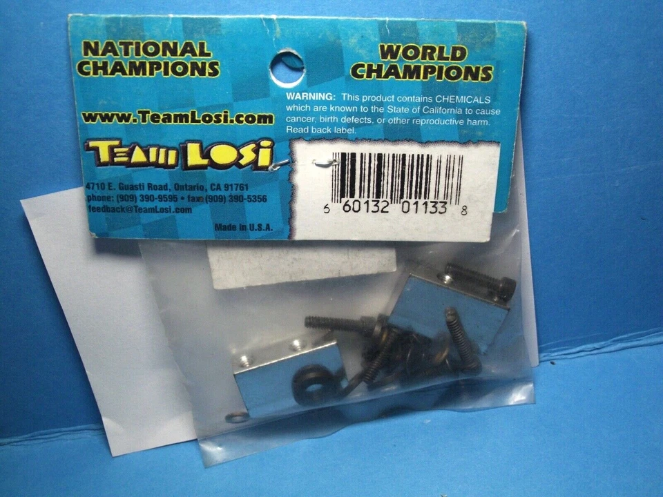 Team Losi Engine Mount Set with hardware xxx Nt A 9336 - Image 3 of 3