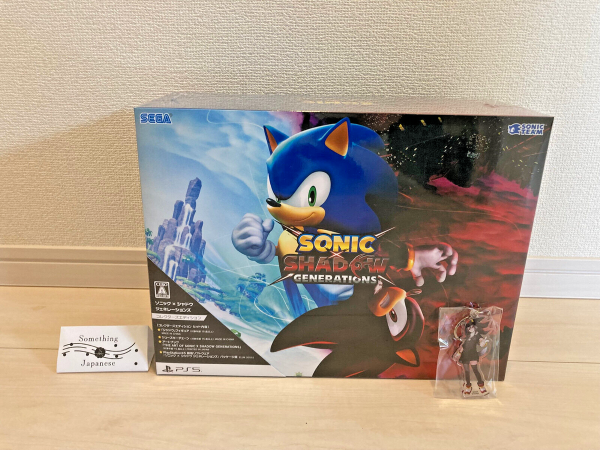 SONIC SHADOW GENERATIONS 特別版 PS5] Sonic x Shadow Generations: Collector's Edition LTD Ver w