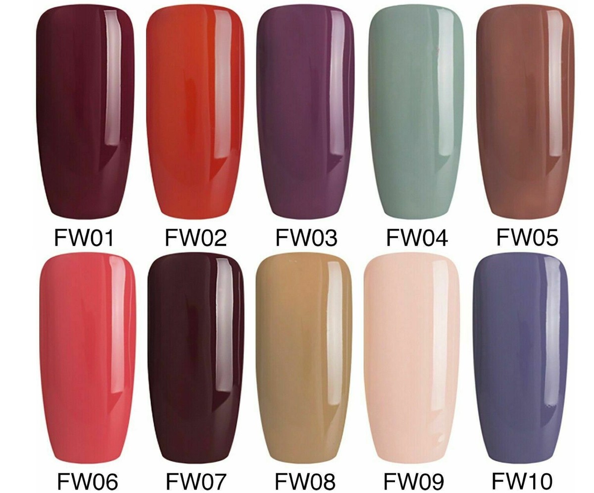 Bluesky Gel Nail Polish Autumn Winter Colors Fall Collection UV