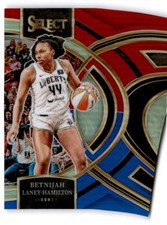 2024 Panini Select WNBA #136 Betnijah Laney-Hamilton Red and Blue Prizms #/399
